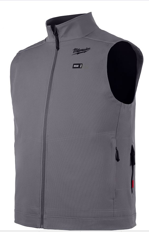 M12 TOUGHSHELL HEATED VEST GREY L