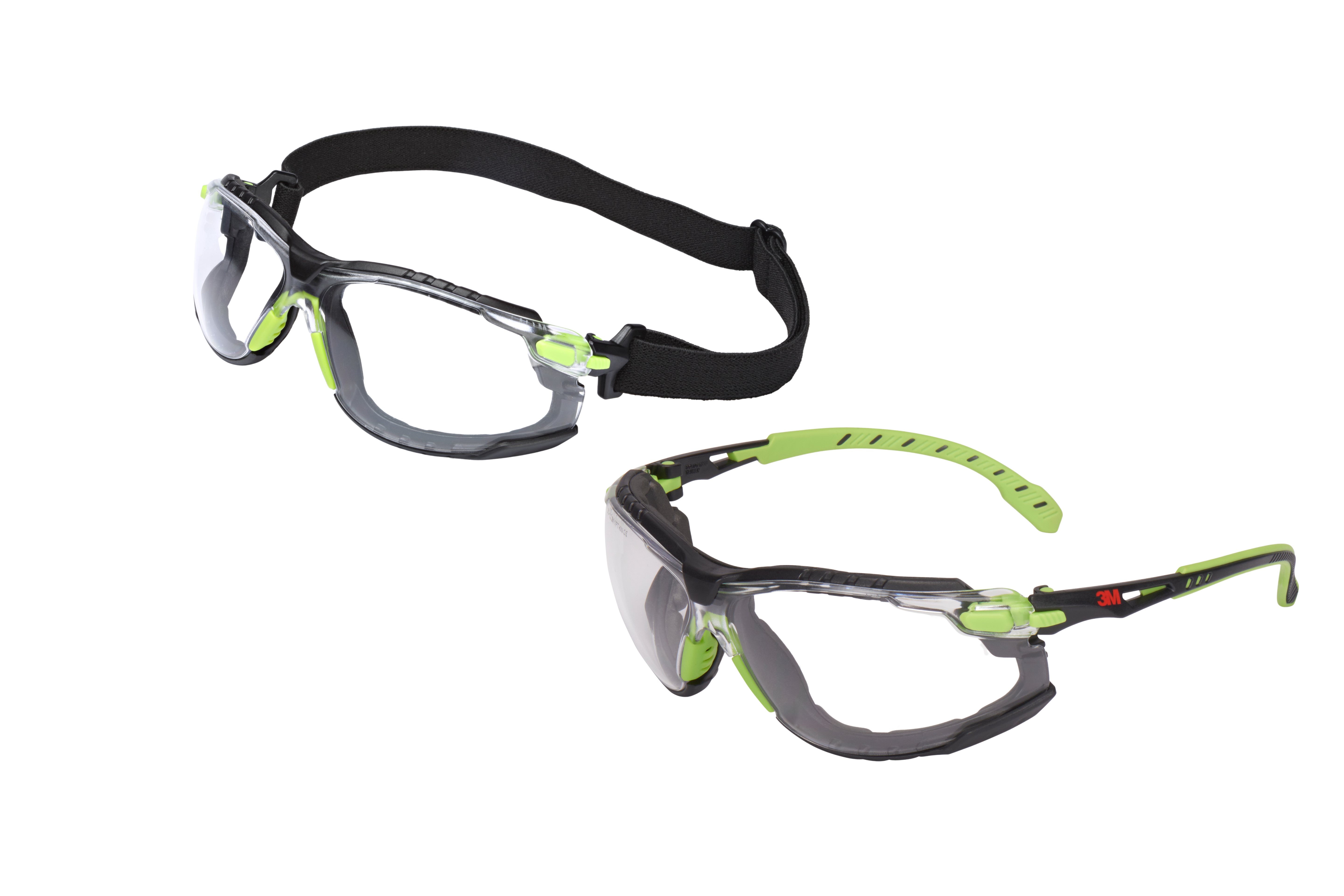 3M Solus 1000 Positive Seal Safety Goggles Anti-Fog - Grey