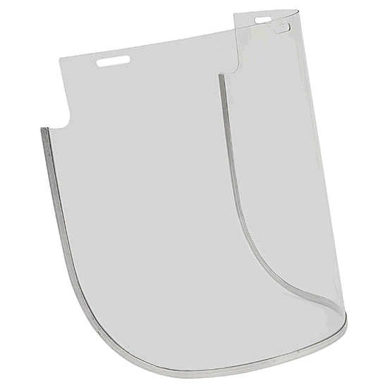 UniSafe Thermotuff Clear Flared Visor