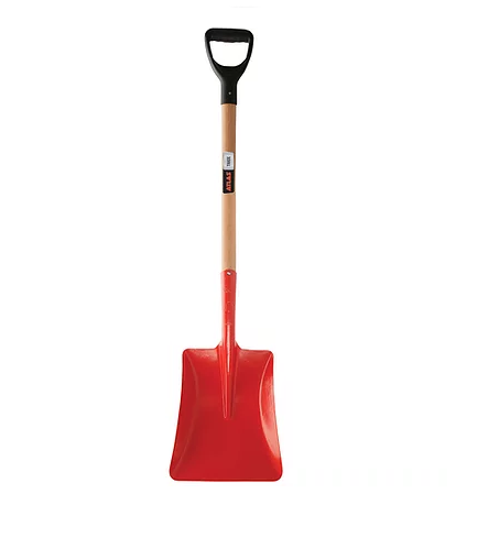 NO.4 LGE SQ MOUTH D-GRIP HANDLE SHOVEL