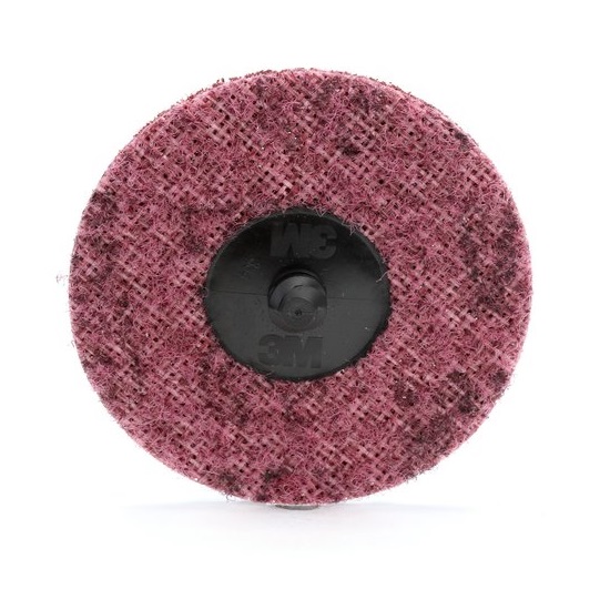nla 76mm Maroon Medium Roloc Surface Conditioning Disc