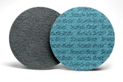 -NLA- ea 100mm x NH A-VFN - Blue 3M Scotch-Brite AL Surface Conditioning Discs (AL-DH)