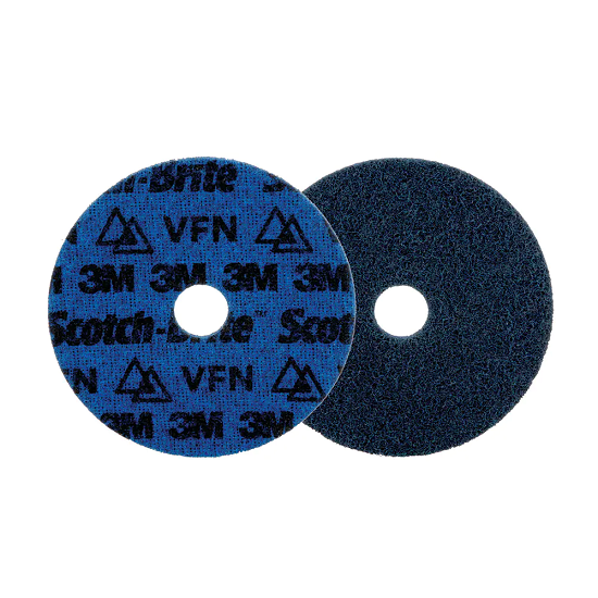 125mm x 22mm A VFN Blue Scotch-Brite Precision Surface Conditioning Disc