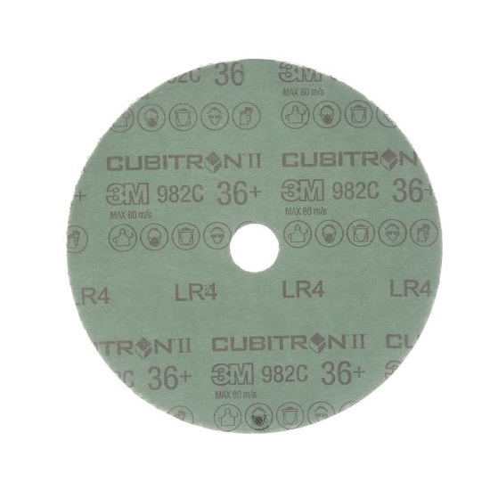 ea 125mm x 80+ 3M CUBITRON II Fibre Disc - 982C