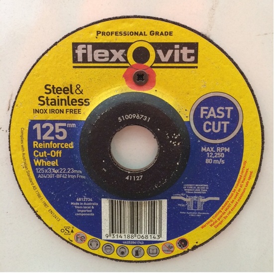 125mmx3.4 S/S PIPELINER D/C DISC-FLEXOVIT