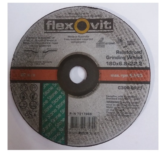 178mmx6.8x22 MASONRY D/C DISC-FLEXOVIT