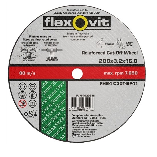 102mmx6x16 MASONRY D/C DISC-FLEXOVIT