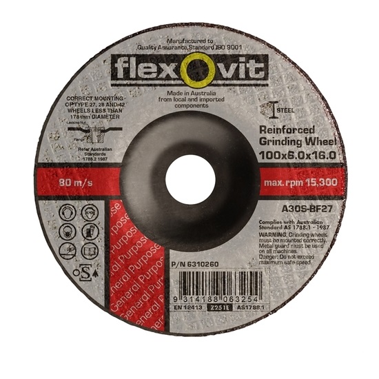 100mm GP METAL D/C DISC-FLEXOVIT