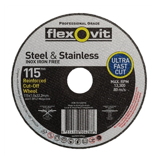 115mmx1.6 I/FREE C/OFF DISC-FLEXOVIT