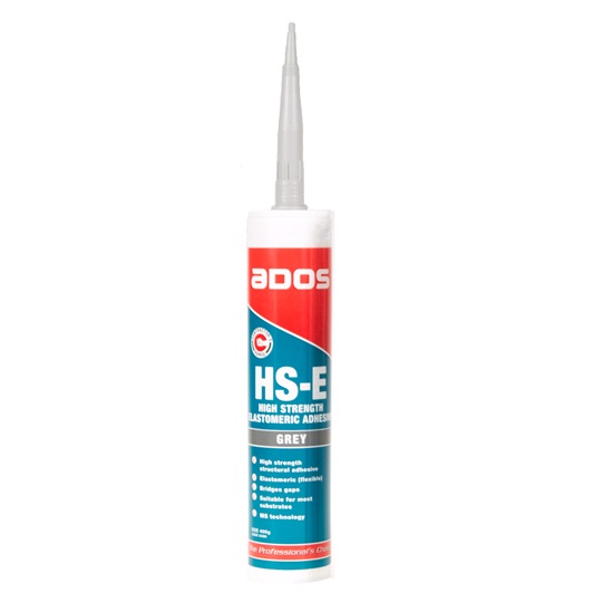 pack6 400gm GREY HS-E ELASTOMERIC ADHESIVE H/STRENGTH