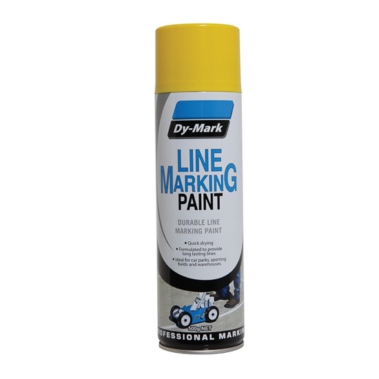 500gm DY-MARK YELLOW LINE MARKING PAINT