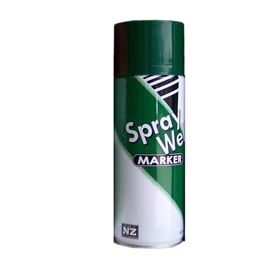 400ml GREEN STD SPRAYWELL PAINT-DAMAR