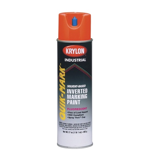 17.oz FLUORO RED MARKING PAINT-KRYLON