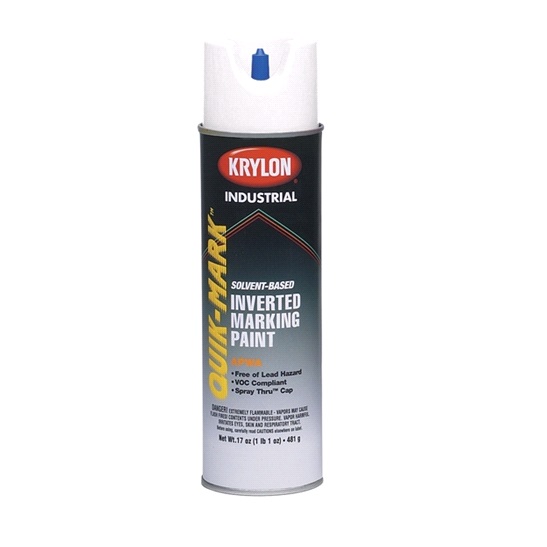 17.oz UTILITY WHITE MARKING PAINT-KRYLON