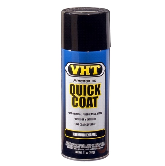 -NLA- 350ml VHT GLOSS BLACK QUICK DRY ENAMEL PAINT