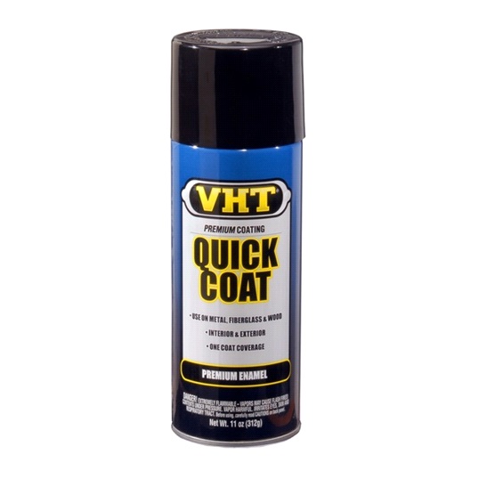 nla - 350ml VHT MATT BLACK QUICK DRY ENAMEL PAINT