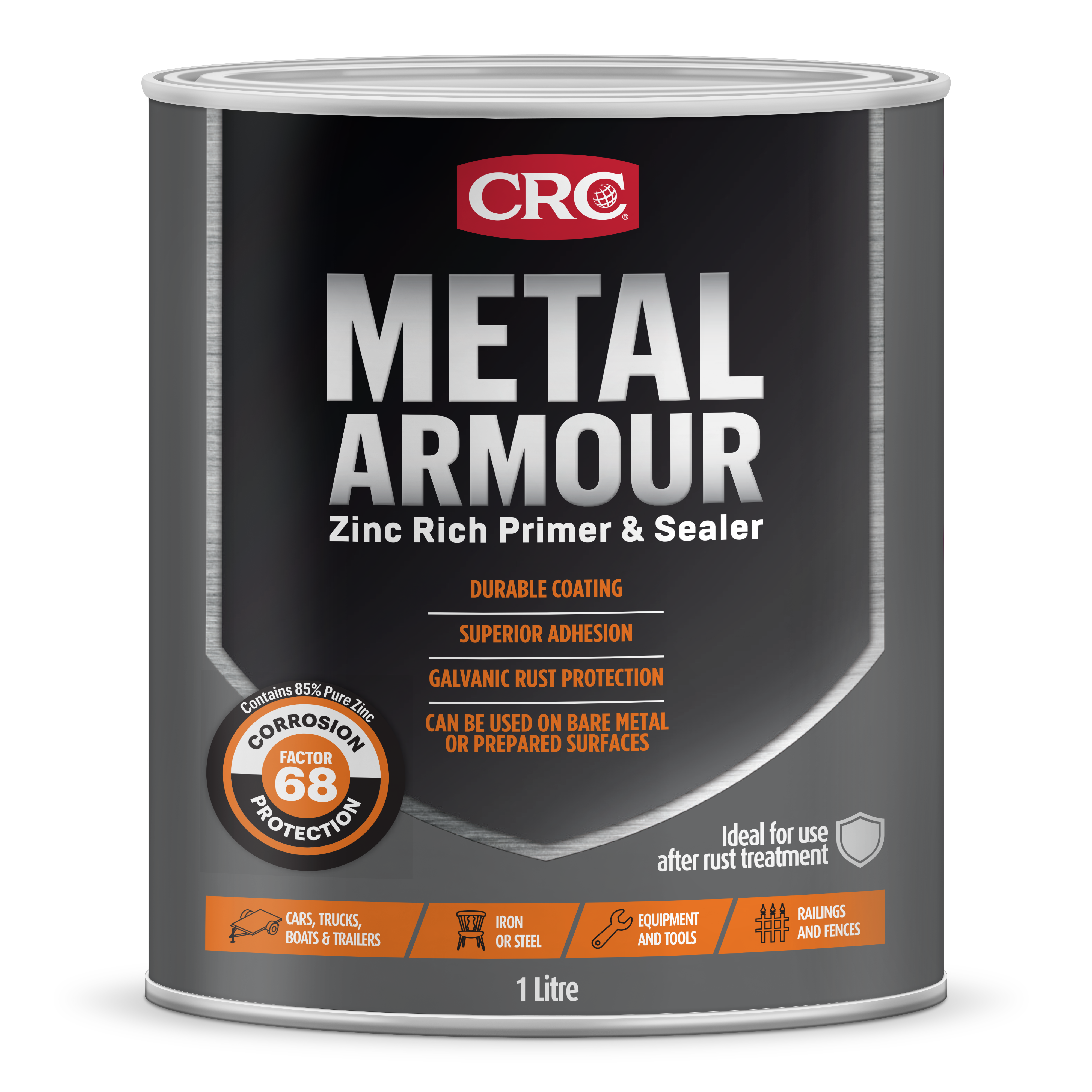 pack2 CRC Metal Armour 1L