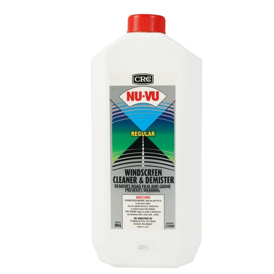 pack4 5 ltr NU VU WINDSCREEN CLEANER