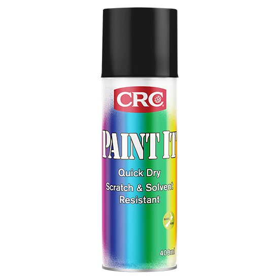 400ml PAINT-IT BLACK SATIN PAINT-aerosol