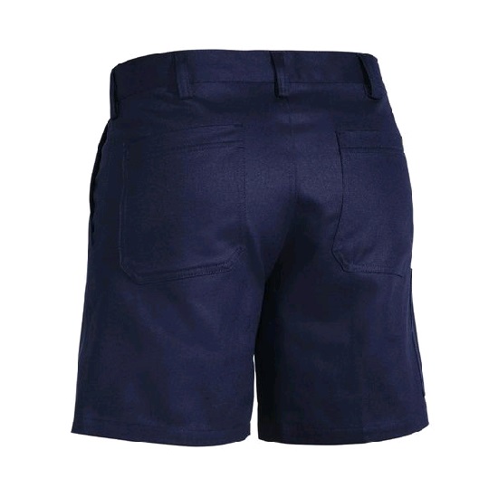 Bisley Original Drill Mens Work Shorts - Navy