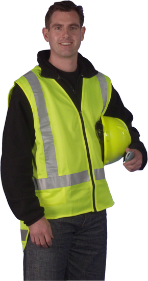 D/NIGHT HIVIZ YELLOW VEST - IXOM LOGO -#4XL