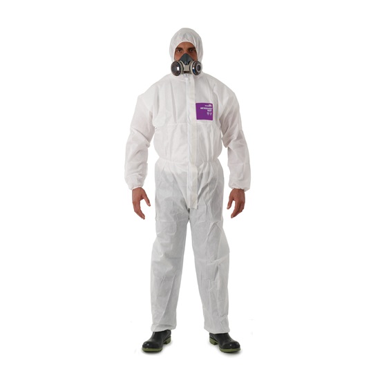 AlphaTec Disposable Coveralls - White