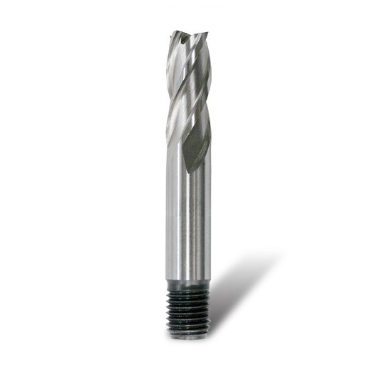 3mm Short Threaded HSS Cobalt End Mill