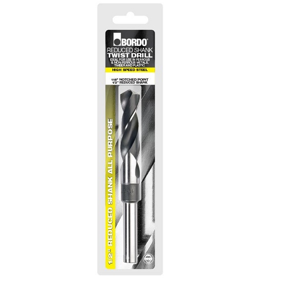 1” 1/2” Reduced Shank Drill