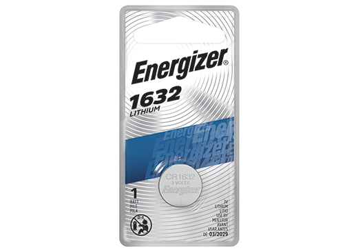 pkt1 CR1632 ENERGIZER LITHIUM BATTERY