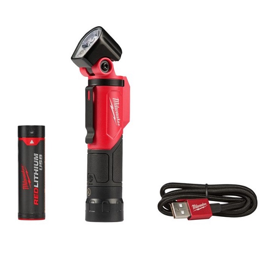 USB Rechargeable Pivoting Flashlight - Milwaukee