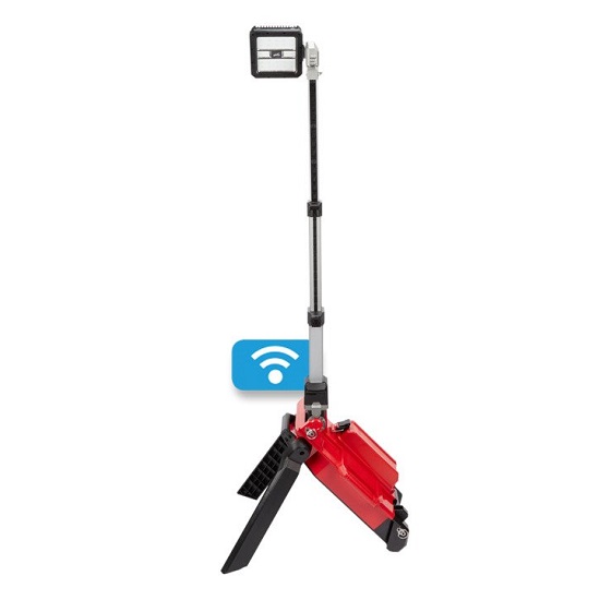 M18 ONEKEY LED Remote Stand Light 5400l - Tool Only - Milwaukee