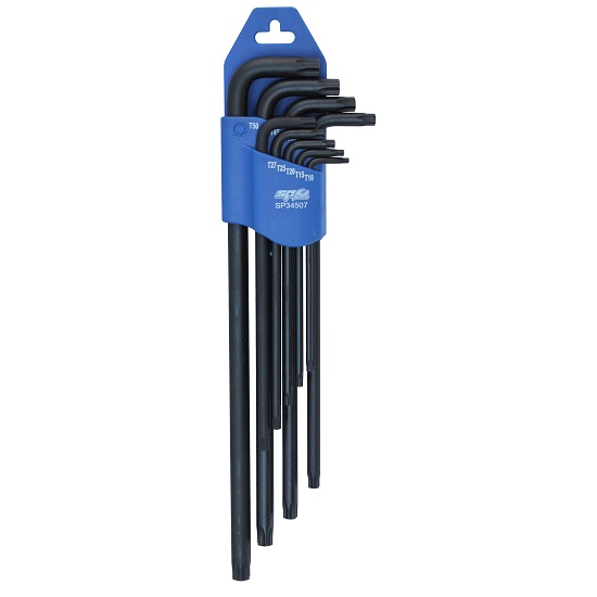 9pce Torx Key Set - SP Tools