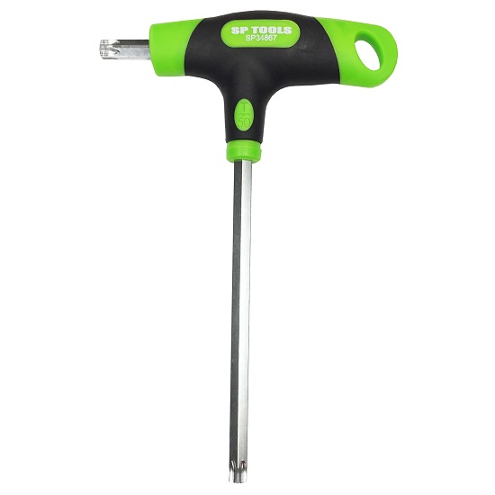 T8 Torx Two-Way T-Handle Hex Key - SP Tools