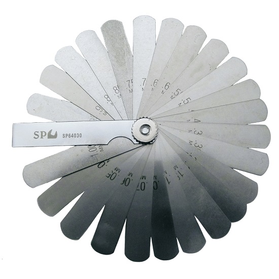 3” Type A 25pce Feeler Gauge Set Metric - SP Tools