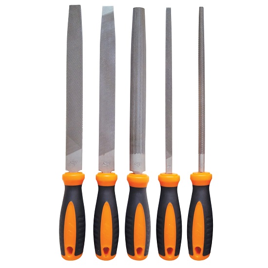 5pce 254mm (10”) File Set - SP Tools