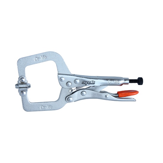 150mm(6”) Swivel Pad C-Clamp Locking Pliers - SP Tools