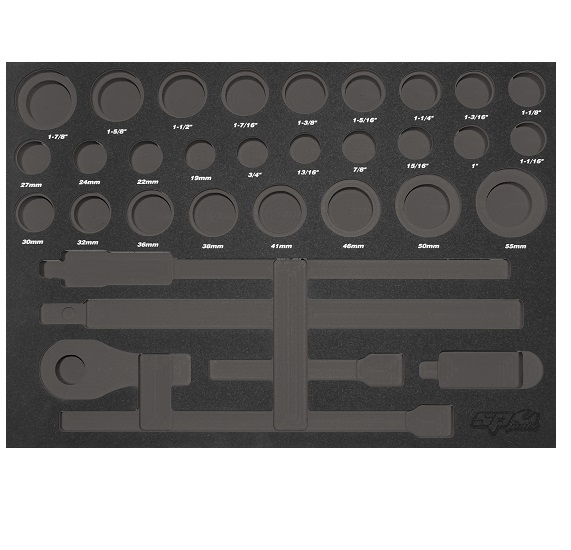 Eva Insert 3/4” Sockets & Accessories for SP50000 - SP Tools