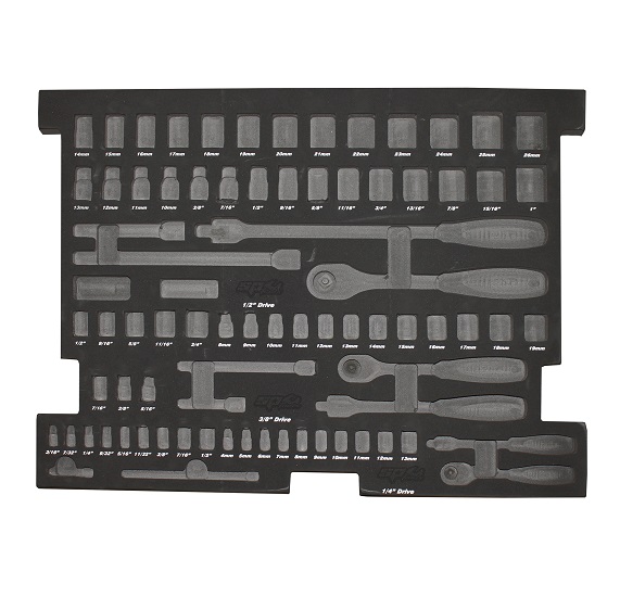 Eva Insert Sockets & Accessories for SP50003 - SP Tools