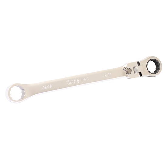 3/8’’ Geardrive Double Ring Flex Head Spanner - SP Tools