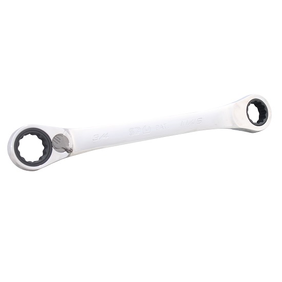 9/16” x 5/8” Double Ring Geardrive Spanner - SP Tools