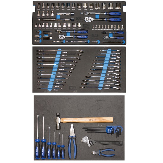 100pce Tool Kit Suits SP40101 - Metric - SP Tools