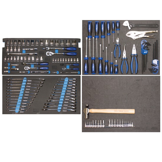 137pce Tool Kit Suits SP40101 - Metric - SP Tools