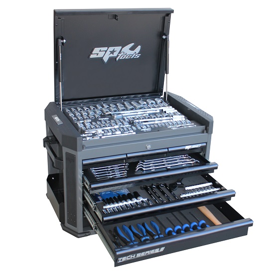 251pce Tool Kit In Tech Diamond Black - SP Tools