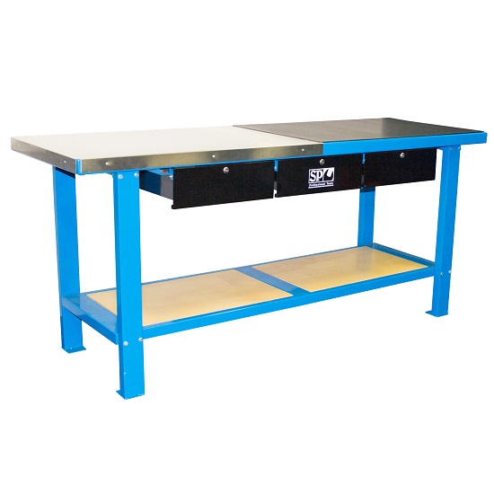 2000mm 3 Draw Custom Workbench - SP Tools