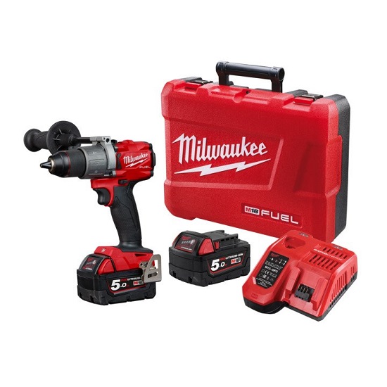 M18 GEN3 FUEL Hammer Drill - 5.0Ah Kit - Milwaukee