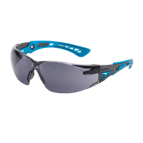 box10 Rush Plus Small Platinum Smoke Lens Blue/Black