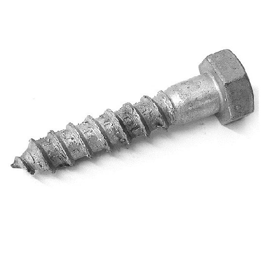 316 M12x100mm COACH SCREWS