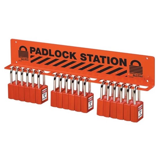 HEAVY DUTY PADLOCK RACK-