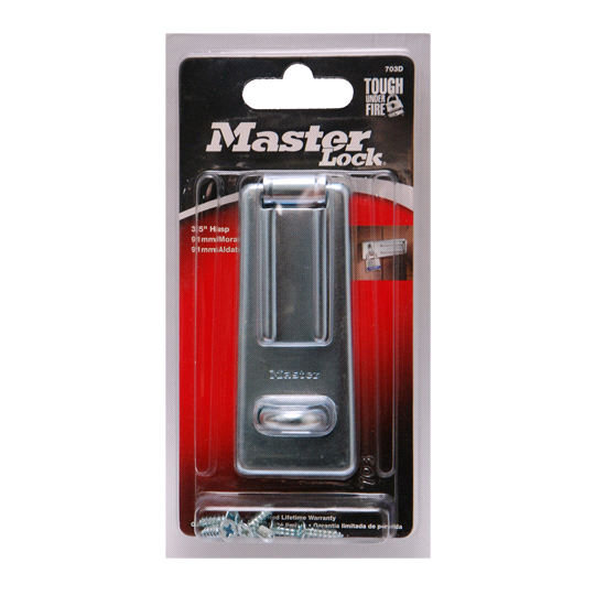 HASP STAPLE STEEL 89MM M/L