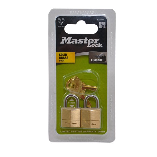 P/LOCK BRASS 19MM 11MM SHK